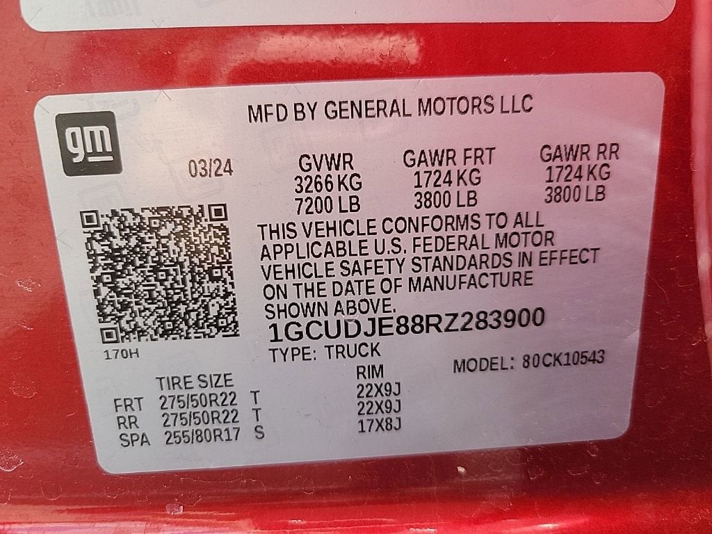 2024 Chevrolet Silverado 1500 High Country