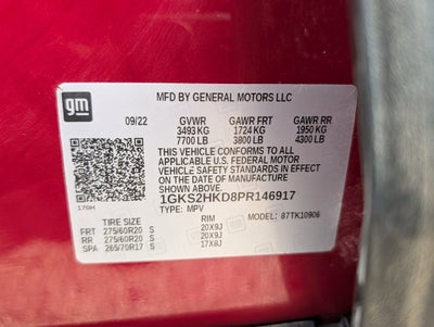 2023 GMC Yukon XL AT4