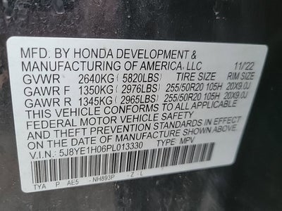 2023 Acura MDX w/A-Spec Package