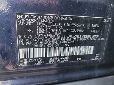 2021 Toyota RAV4 XLE Premium