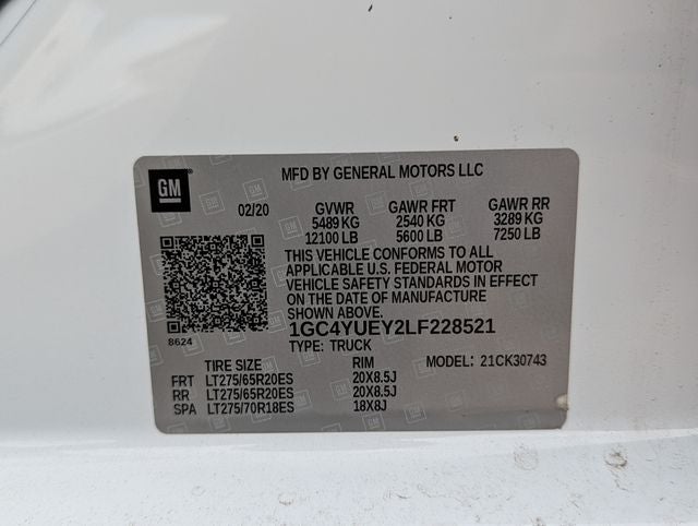 2020 Chevrolet Silverado 3500HD LTZ