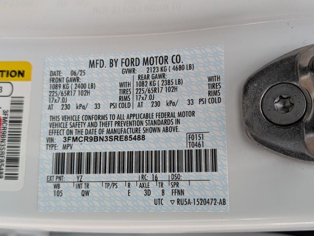 2025 Ford Bronco Sport Big Bend 4WD