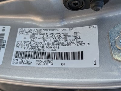 2013 Toyota Tundra Grade