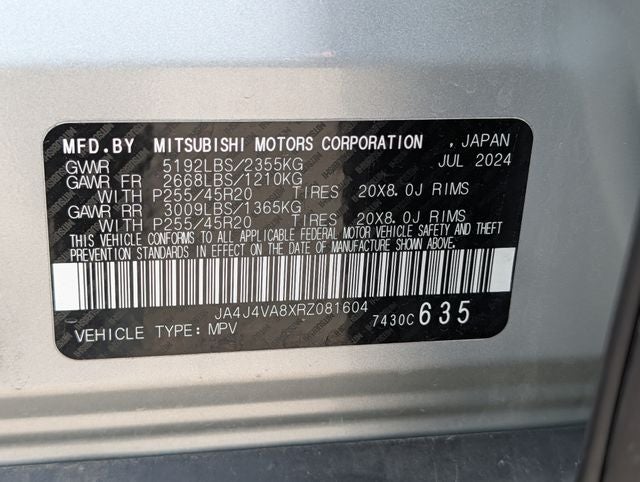 2024 Mitsubishi Outlander SE