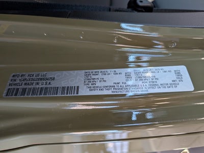 2025 Jeep Wrangler Willys