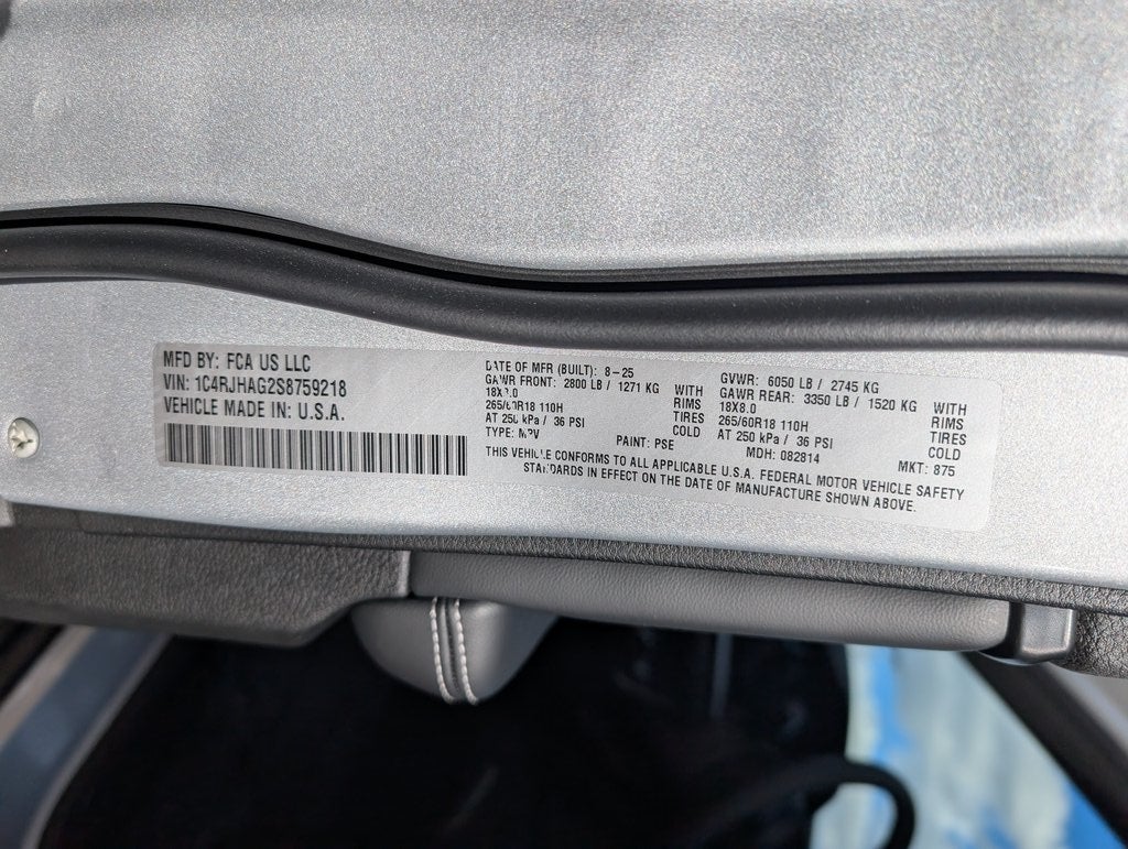 2025 Jeep Grand Cherokee Altitude