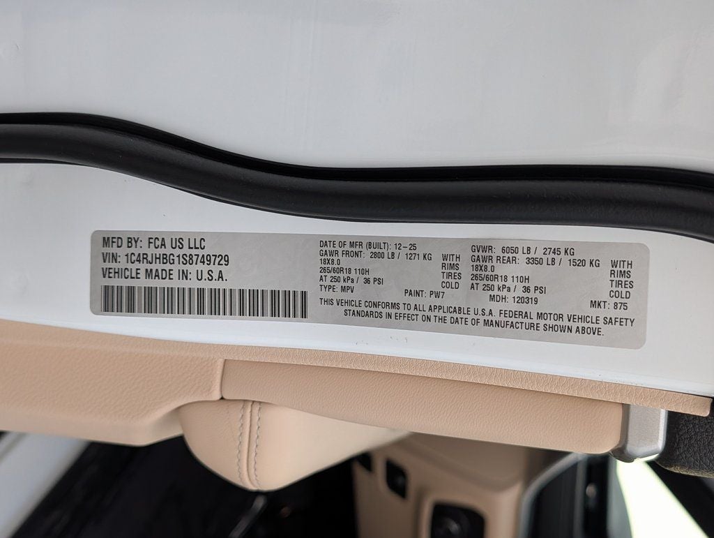 2025 Jeep Grand Cherokee Limited