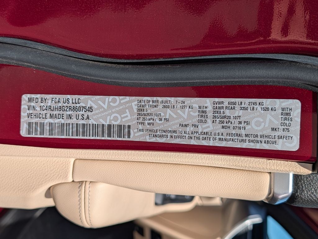 2024 Jeep Grand Cherokee Limited