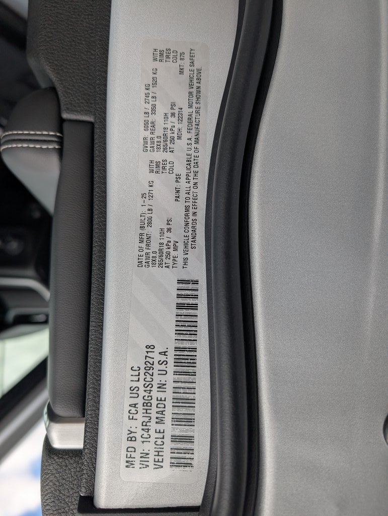 2025 Jeep Grand Cherokee Limited