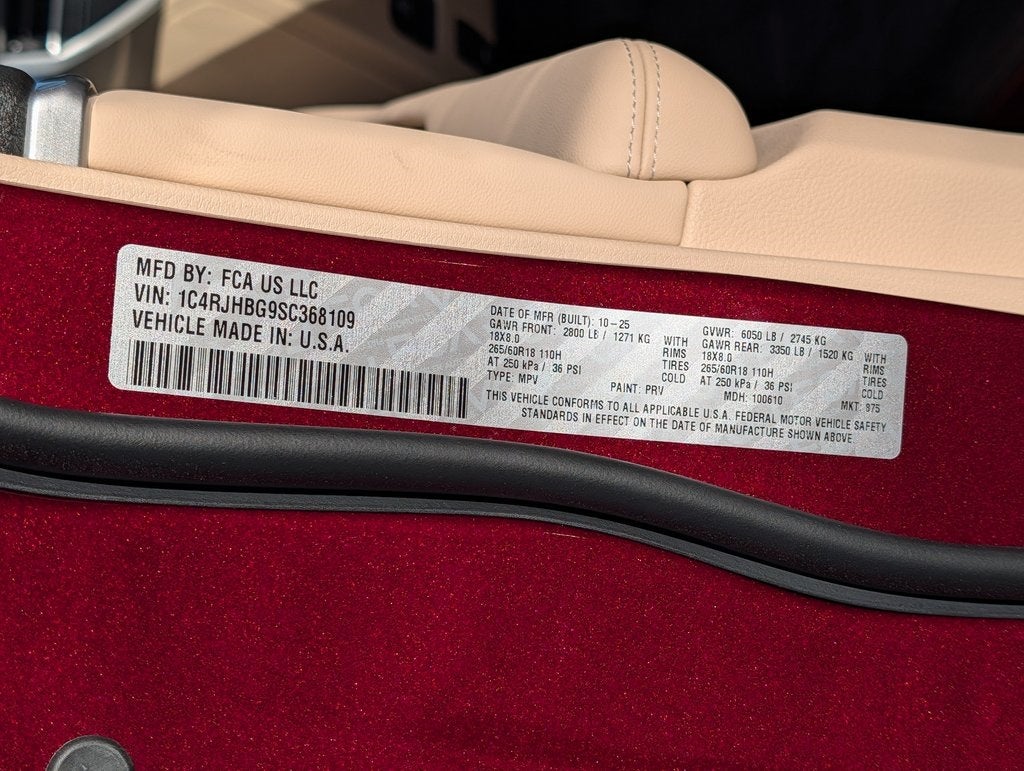 2025 Jeep Grand Cherokee Limited