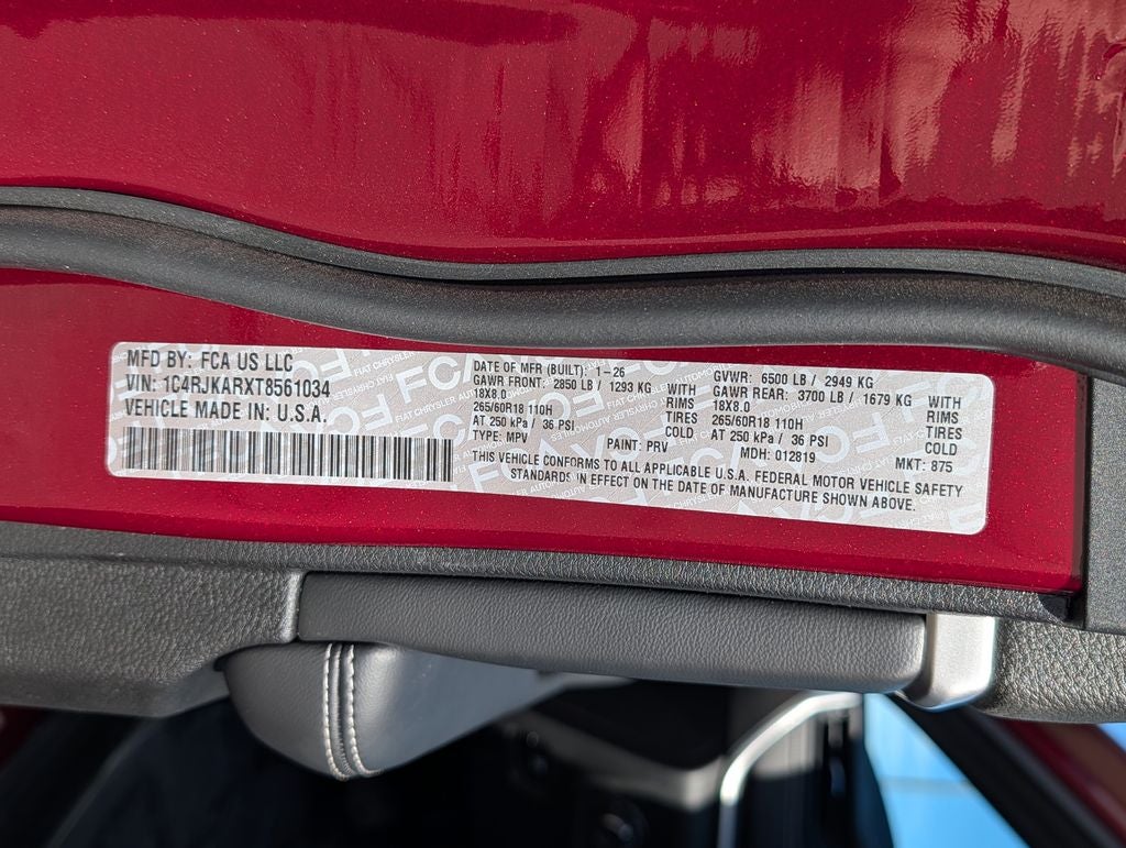 2026 Jeep Grand Cherokee L Laredo