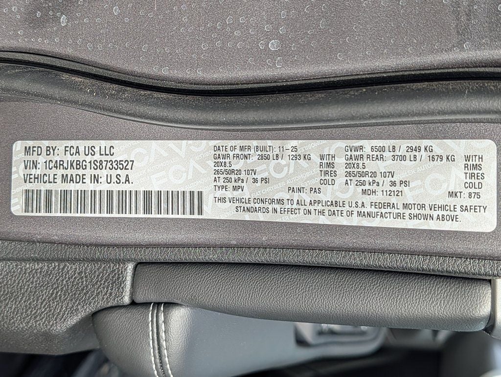 2025 Jeep Grand Cherokee L Limited