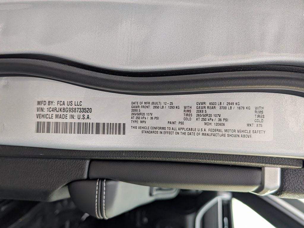 2025 Jeep Grand Cherokee L Limited