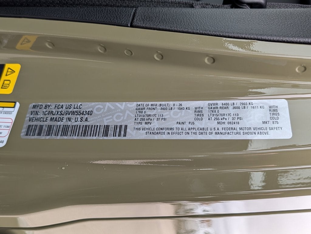 2027 Jeep Wrangler Willys 392