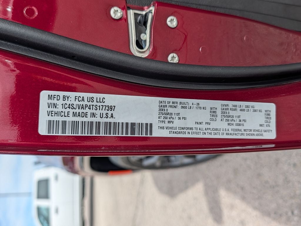 2026 Jeep Grand Wagoneer Upland