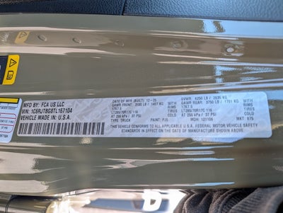 2026 Jeep Gladiator Rubicon