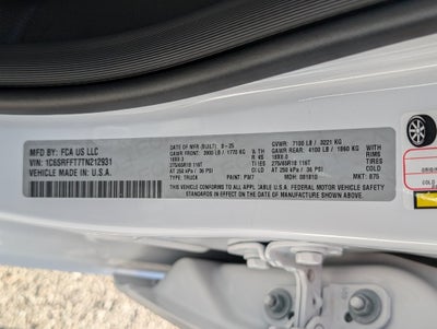 2026 RAM 1500 Big Horn/Lone Star