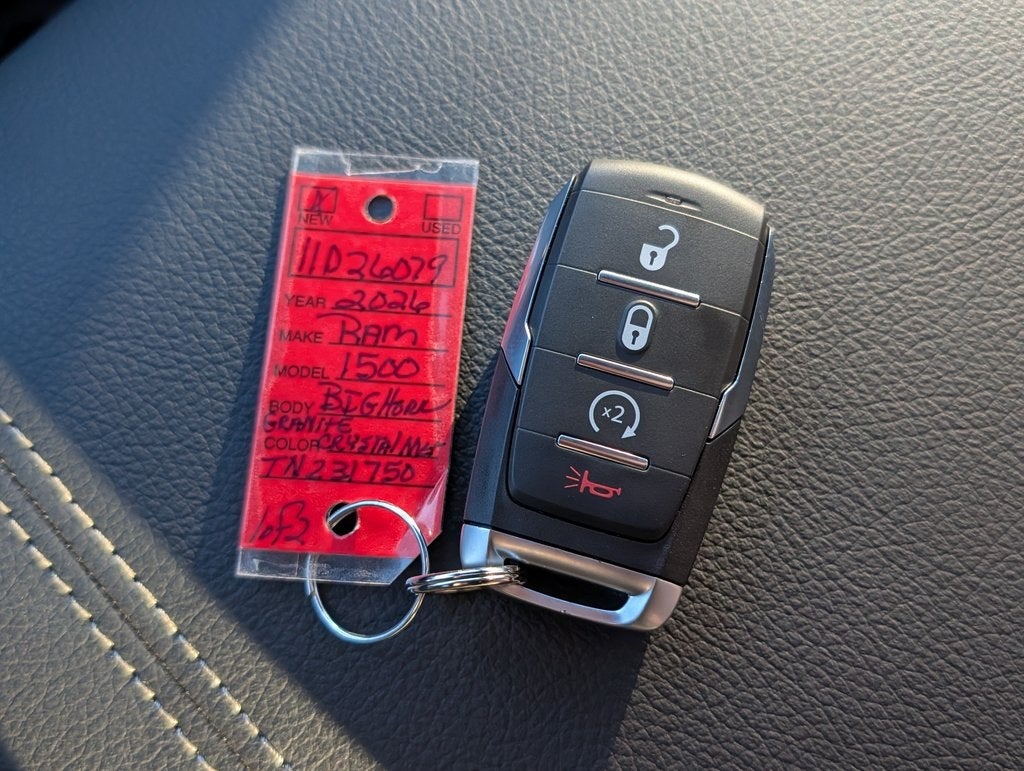 2026 RAM 1500 Big Horn/Lone Star