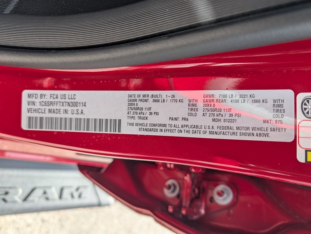 2026 RAM 1500 Big Horn/Lone Star Night Edition