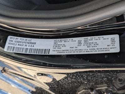 2026 RAM 1500 Warlock