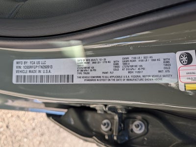 2026 RAM 1500 Warlock