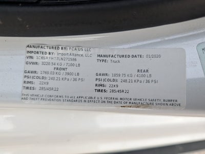 2020 RAM 1500 Limited