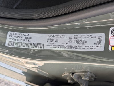 2026 RAM 1500 Laramie