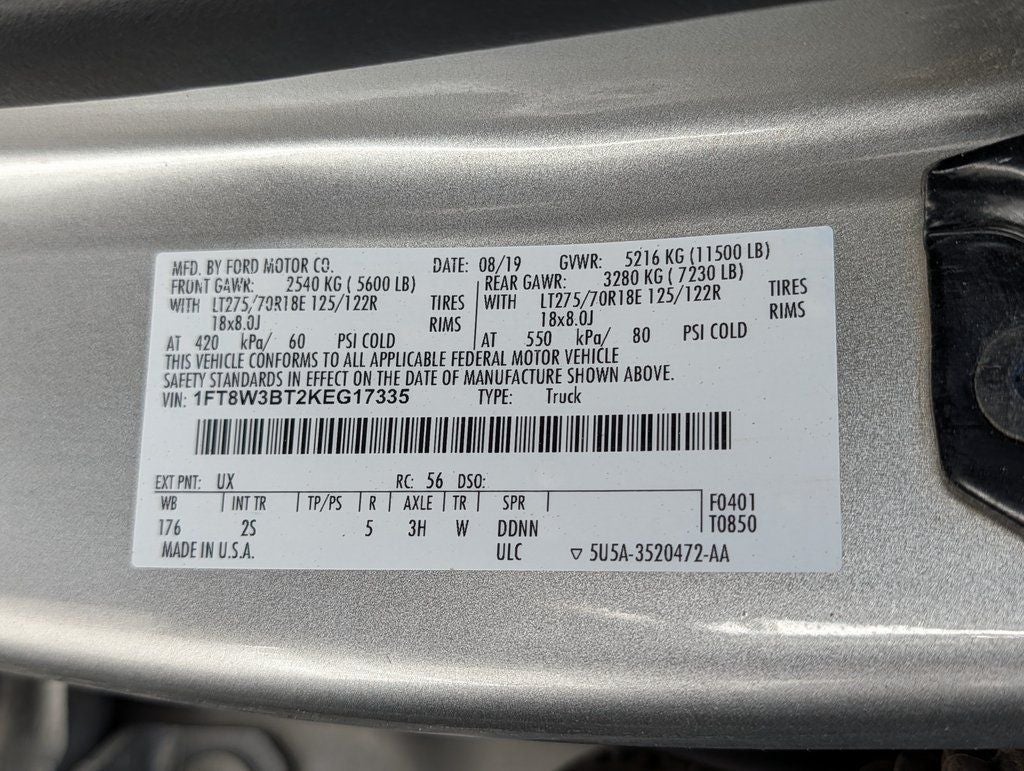 2019 Ford F-350SD XLT