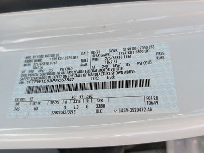 2023 Ford F-150 Lariat