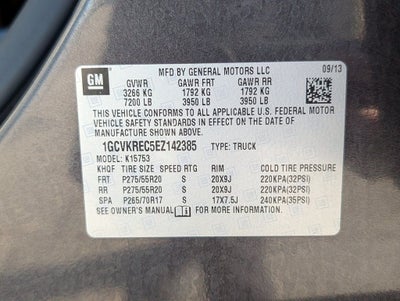 2014 Chevrolet Silverado 1500 LT LT1