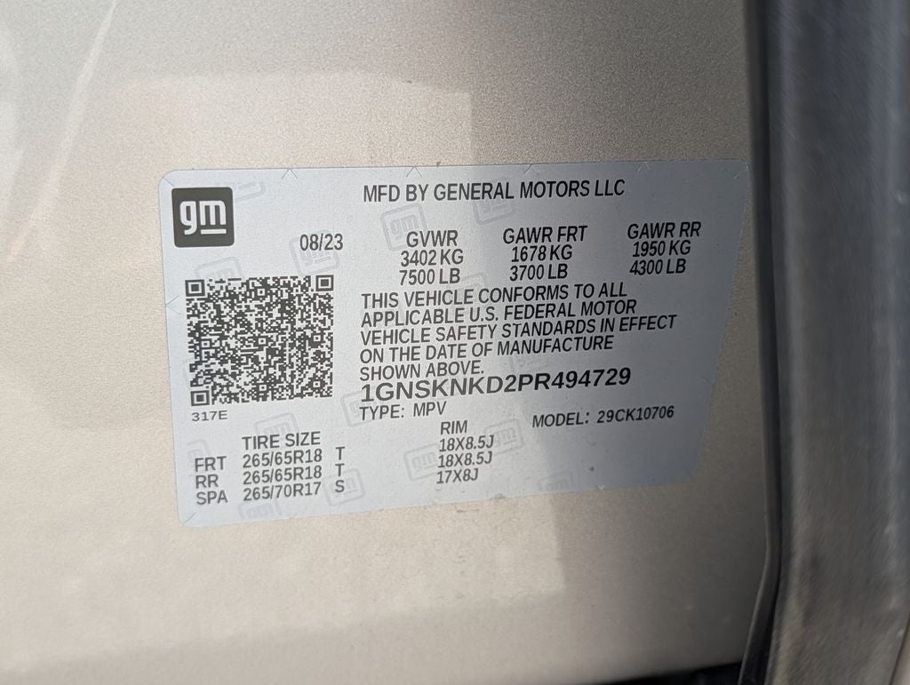 2023 Chevrolet Tahoe LT