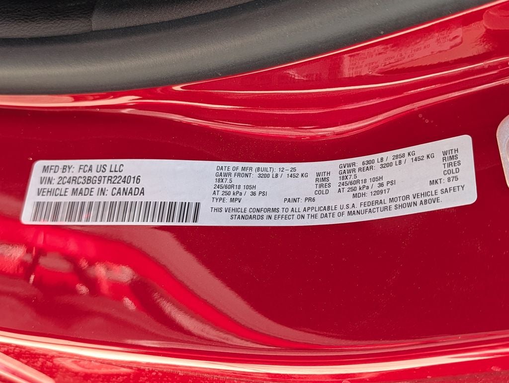 2026 Chrysler Pacifica Select
