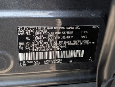 2025 Toyota RAV4 XLE AWD