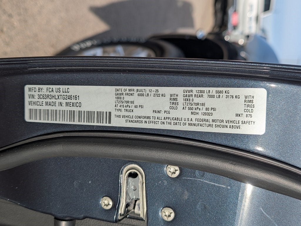 2026 RAM 3500 Big Horn