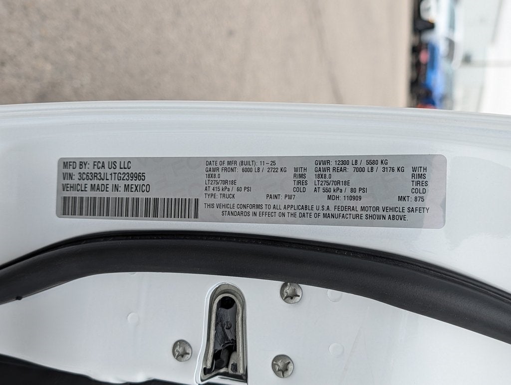 2026 RAM 3500 Laramie