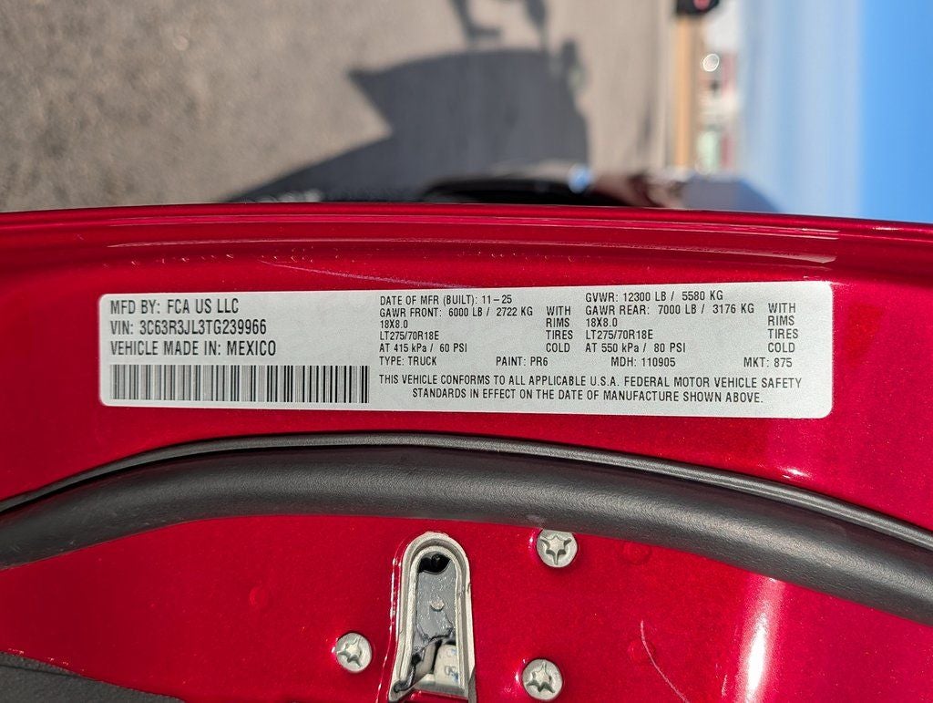 2026 RAM 3500 Laramie