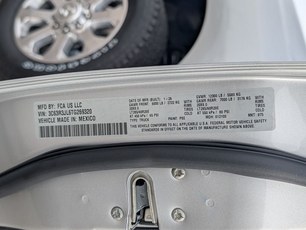 2026 RAM 3500 Laramie