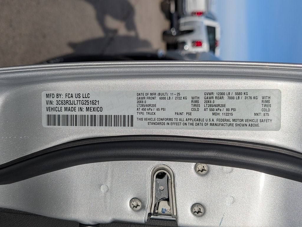 2026 RAM 3500 Laramie