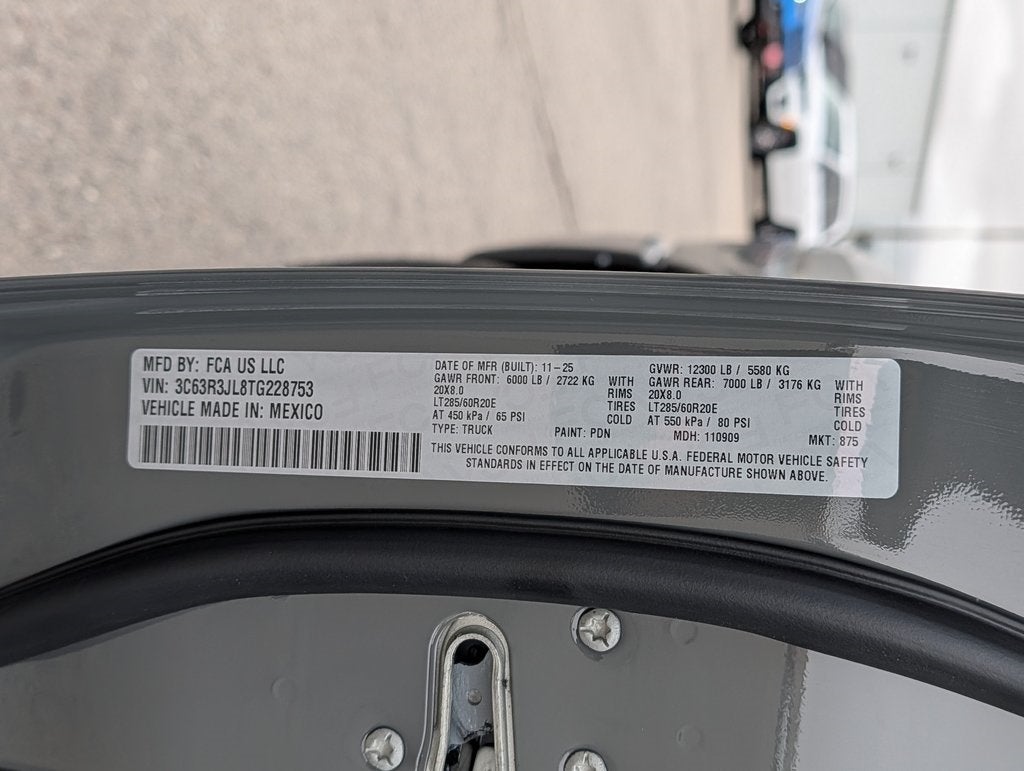 2026 RAM 3500 Laramie Night Edition