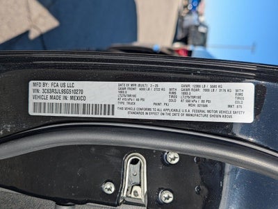 2025 RAM 3500 Laramie