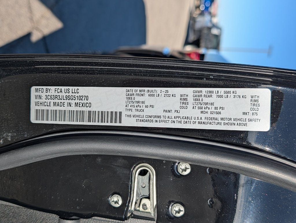 2025 RAM 3500 Laramie