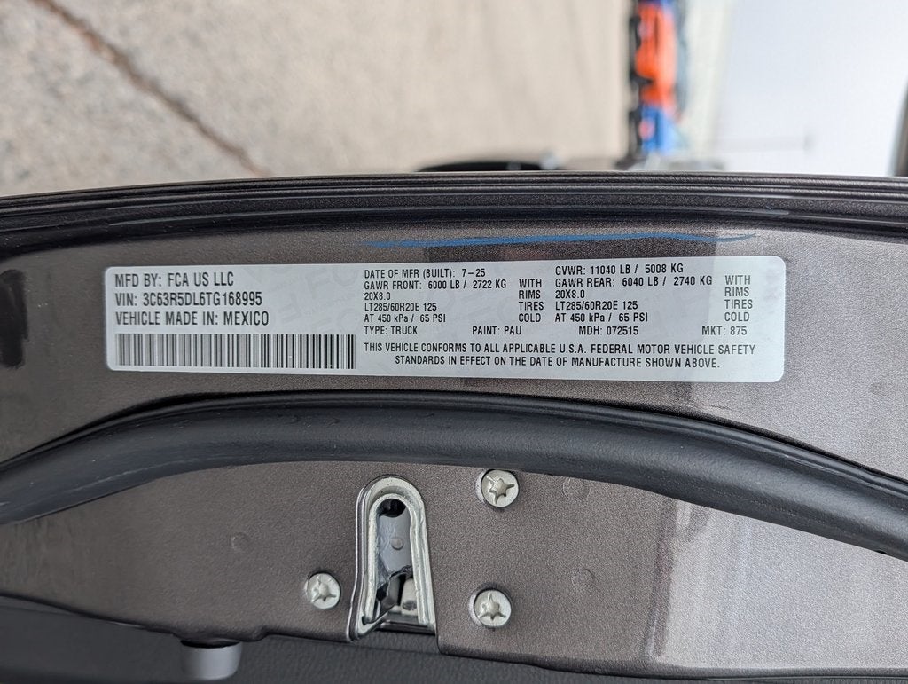 2026 RAM 2500 Big Horn