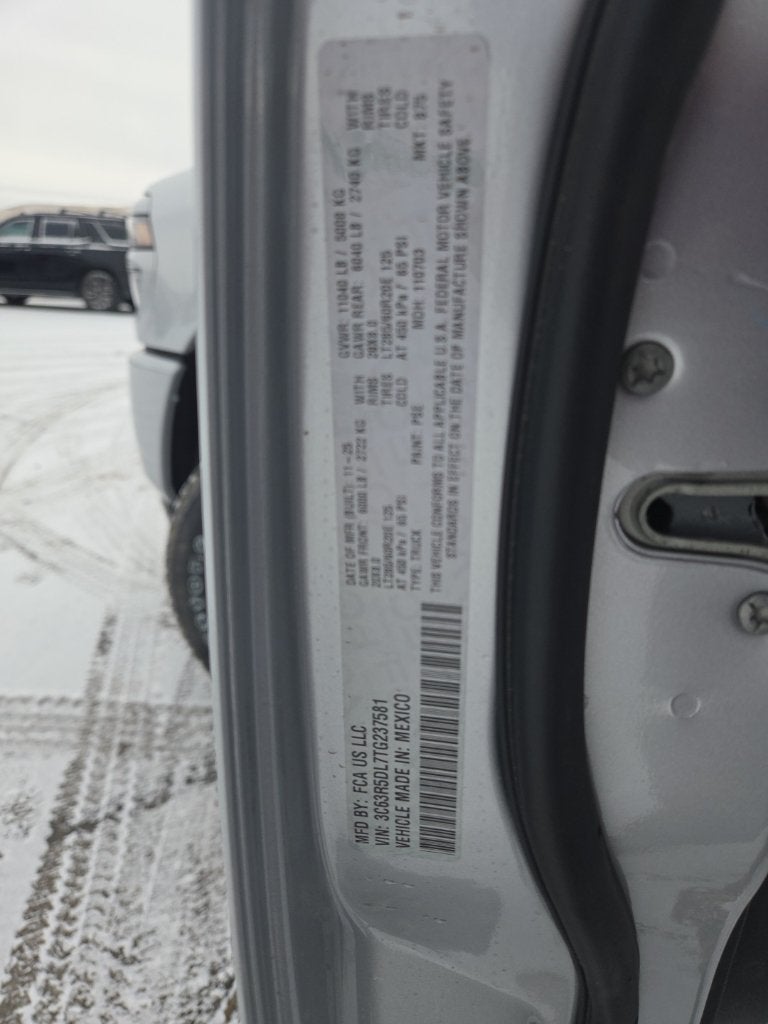 2026 RAM 2500 Big Horn
