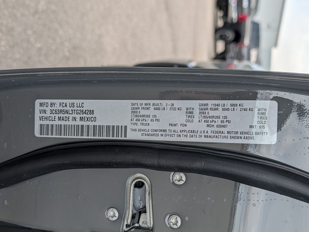 2026 RAM 2500 Laramie Night Edition