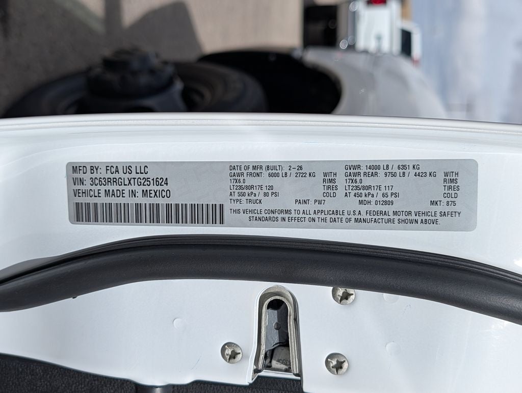 2026 RAM 3500 Tradesman