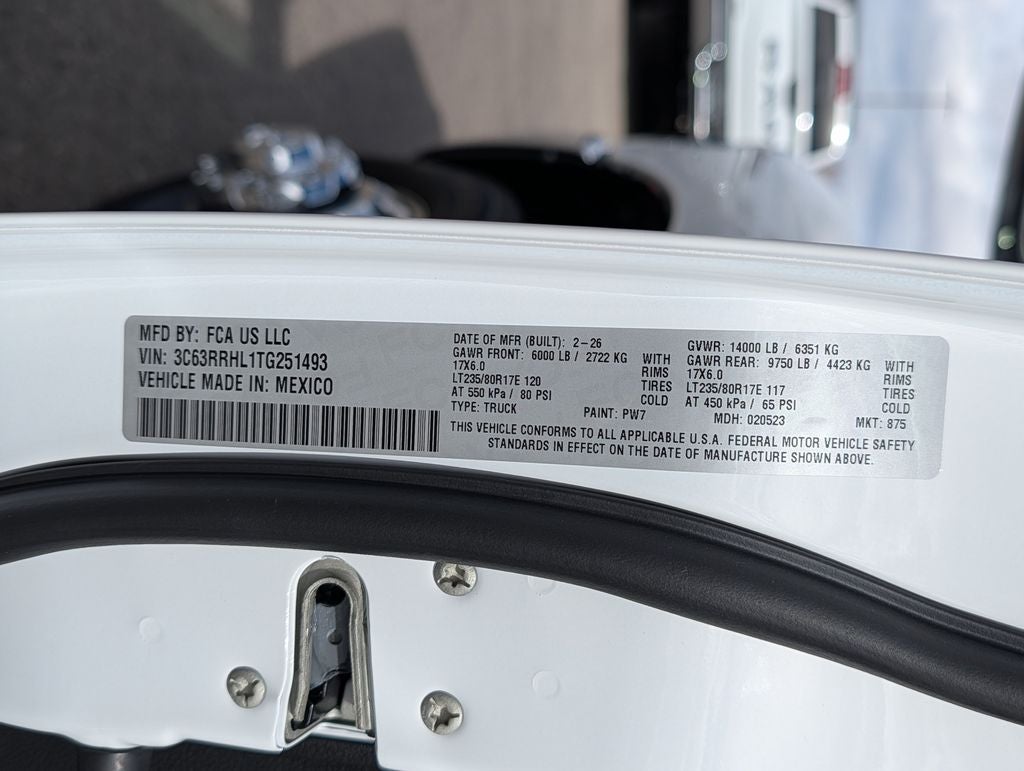 2026 RAM 3500 Big Horn