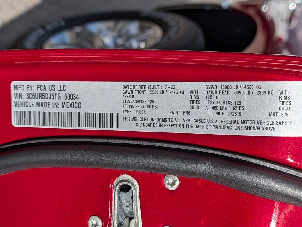 2026 RAM 2500 Big Horn