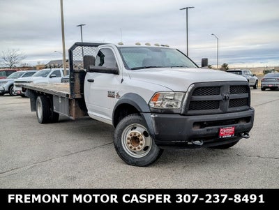 2014 RAM 5500HD Tradesman Flatbed 4X4