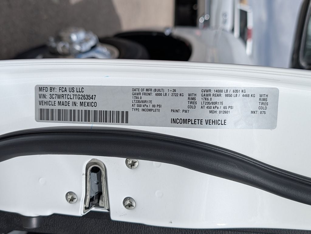 2026 RAM 3500 Tradesman