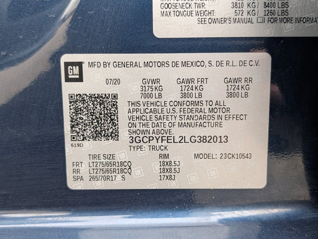 2020 Chevrolet Silverado 1500 LT Trail Boss